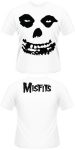 MISFITS: Allover Skull (white) (póló)