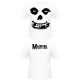 MISFITS: Allover Skull (white) (póló)