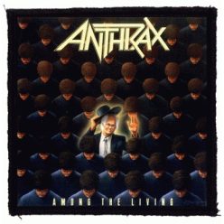 ANTHRAX: Among The Living (9,5 cm x 9,5 cm) (patch)