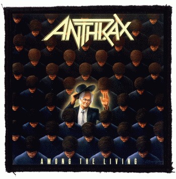 ANTHRAX: Among The Living (95x95) (felvarró)