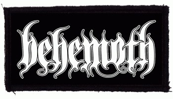BEHEMOTH: Logo (95x45) (felvarró)