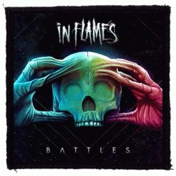 IN FLAMES: Battles (9,5 cm x 9,5 cm) (patch)