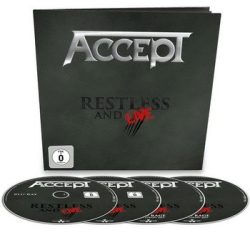 ACCEPT: Restless And Live (earbook = Blu-ray+DVD+2CD)
