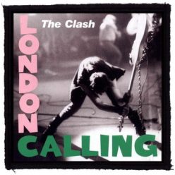 CLASH: London Calling (9,5 cm x 9,5 cm) (felvarró)