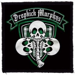 DROPKICK MURPHYS: 3 Skulls (9,5 cm x 9,5 cm) (patch)