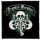 DROPKICK MURPHYS: 3 Skulls (9,5 cm x 9,5 cm) (felvarró)