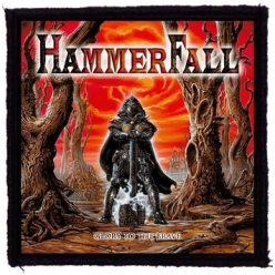 HAMMERFALL: Glory To The Brave (9,5 cm x 9,5 cm) (felvarró)