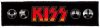 KISS: Logo Superstrip (20 x 5 cm) (felvarró) KISS: Logo Superstrip (20 x 5 cm) (felvarró)