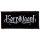 KORPIKLAANI: Logo (9,5 cm x 4,5 cm) (felvarró)