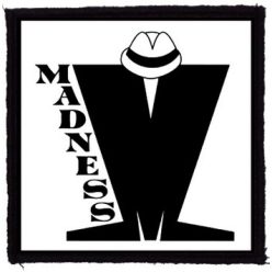 MADNESS: Logo (9,5 cm x 9,5 cm) (patch)