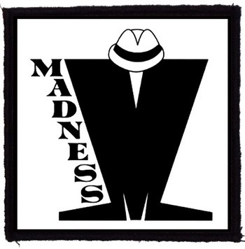 MADNESS: Logo (95x95) (felvarró)