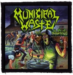 MUNICIPAL WASTE: The Art Of Partying (95x95) (felvarró)