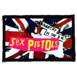 SEX PISTOLS: Anarchy In The UK (9,5 cm x 6 cm) (felvarró)