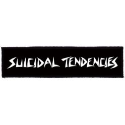   SUICIDAL TENDENCIES: Logo Superstrip (20 cm x 5 cm) (felvarró)