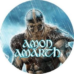 AMON AMARTH: Jomsviking (nagy jelvény, 3,7 cm)