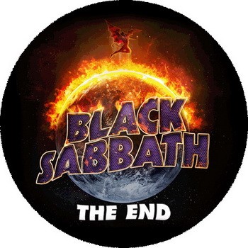 BLACK SABBATH: The End (nagy jelvény, 3,7 cm)