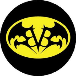 BLACK VEIL BRIDES: Bat (nagy jelvény, 3,7 cm)
