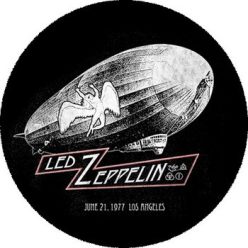 LED ZEPPELIN: Los Angeles (nagy jelvény, 3,7 cm)
