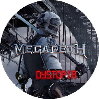 MEGADETH: Dystopia (nagy jelvény, 3,7 cm)
