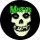 MISFITS: Skull (big badge, 3.7 cm) 