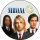 NIRVANA: Band (big badge, 3.7 cm) 