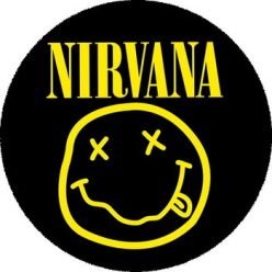 NIRVANA: Smiley (big badge, 3.7 cm) 