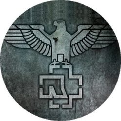 RAMMSTEIN: Eagle (nagy jelvény, 3,7 cm)
