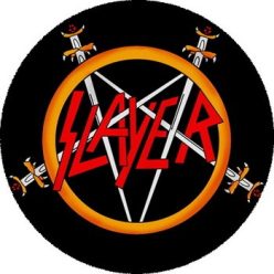 SLAYER: Logo Pentagram (nagy jelvény, 3,7 cm)