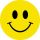 SMILEY (nagy jelvény, 3,7 cm)