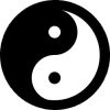 YIN YANG (nagy jelvény, 3,7 cm) YIN YANG (nagy jelvény, 3,7 cm)