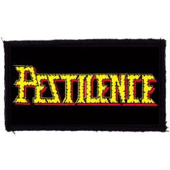 PESTILENCE: Logo (9,5 cm x 4,5 cm) (felvarró)