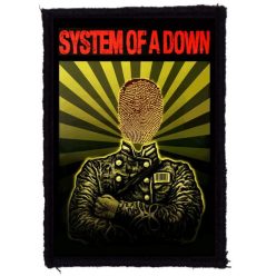 SYSTEM OF A DOWN: Soldier (6,5 cm x 9,5 cm) (felvarró)