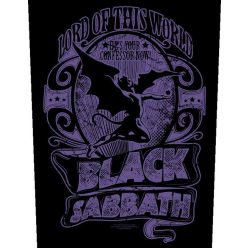 BLACK SABBATH: Lord Of This World (backpatch)