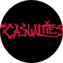 CASUALTIES: Logo (badge, 2,5 cm)