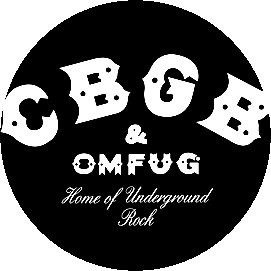CBGB (jelvény, 2,5 cm)