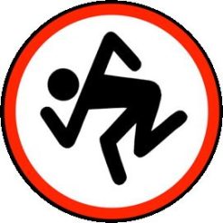 D.R.I.: Logo (badge, 2,5 cm)