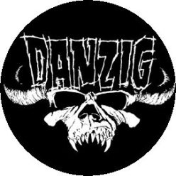 DANZIG: Sull Logo (badge, 2,5 cm)