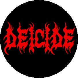 DEICIDE: Logo (jelvény, 2,5 cm)