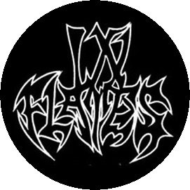 IN FLAMES: Logo (Old) (jelvény, 2,5 cm)