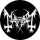 MAYHEM: Logo (jelvény, 2,5 cm)