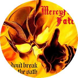 MERCYFUL FATE: Don't Break The Oath (jelvény, 2,5 cm)