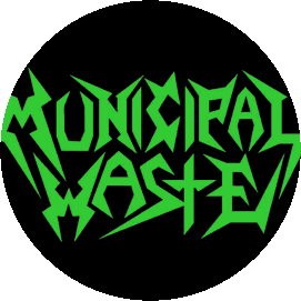 MUNICIPAL WASTE: Logo (jelvény, 2,5 cm)