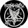 ROTTING CHRIST: Black Metal (badge, 2,5 cm)