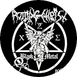 ROTTING CHRIST: Black Metal (jelvény, 2,5 cm)