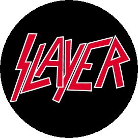 SLAYER: Logo (jelvény, 2,5 cm)