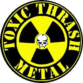 TOXIC HOLOCAUST: Toxic Thrash Metal (jelvény, 2,5 cm)