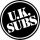 UK SUBS: Logo (badge, 2,5 cm)