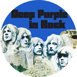 DEEP PURPLE: In Rock (big badge, 3.7 cm) 