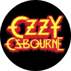 OZZY: Speak Logo (nagy jelvény, 3,7 cm)