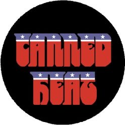CANNED HEAT: Logo (big badge, 3.7 cm) 